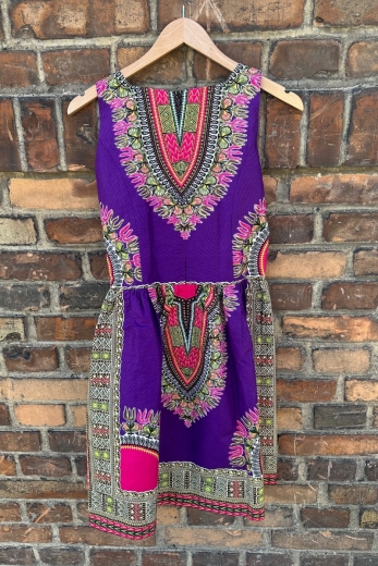 Kleid Batik Violet - M