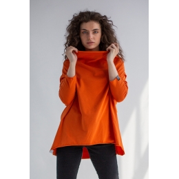 Bluse Minimal Orange from Fairtrade Cotton