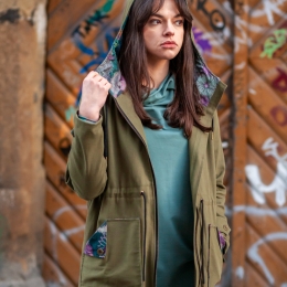 Jacke Parka Khaki Botanic