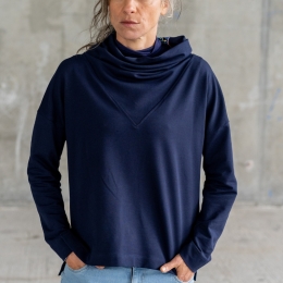 Sweatshirt Wrap Navy Yala Mini