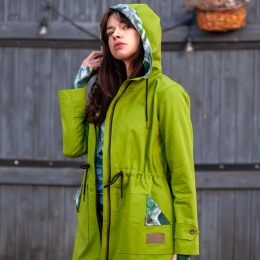 Jacke Parka Basil Avocado