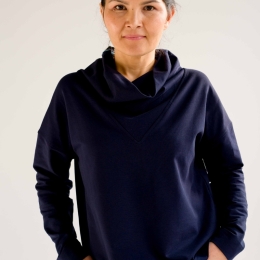 Sweatshirt Wrap Navy Yala Mini