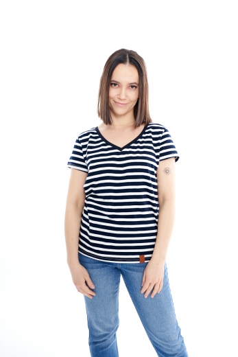 T-shirt Lena Stripes aus Fairtrade-Baumwolle