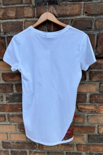 T-shirt Nimba White Fuego Fairtrade Cotton - L