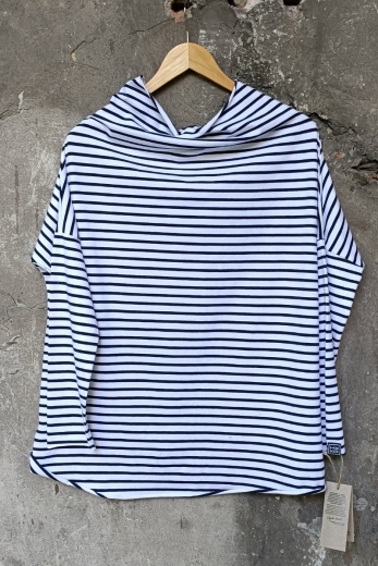 Bluse Minimal Navy Stripes - Onesize