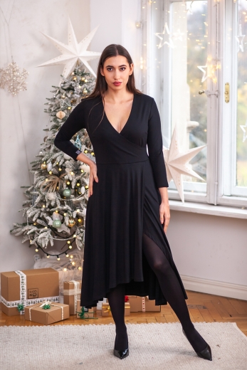 Kleid Mia Black - Viskose EcoVero™
