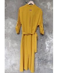 Hemdblusenkleid Anika Yellow - Onesize