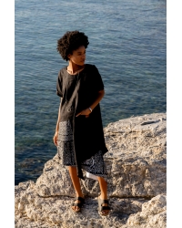 Kleid Summertime Black Mopti - Viskose EcoVero™