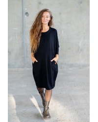 Kleid Toa Black - Viskose EcoVero™