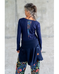 Bluse Amal Navy Yala Mini - Viskose EcoVero™