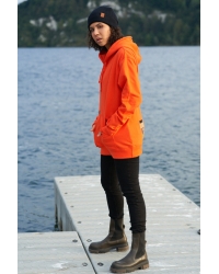 Hoodie Goa Zip Orange Harmony - Fairtrade Cotton