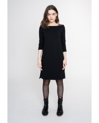 Kleid Cavo Black Nefud - Bio-Baumwolle
