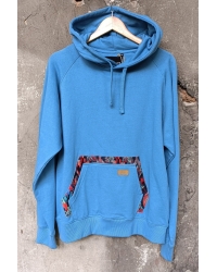 Hoodie Goa Light Blue Bali Fairtrade Cotton - S/M