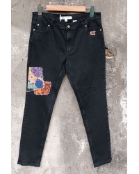 Jeans Mona Black Patchwork Harmony Zertifizierte Baumwolle - M/L