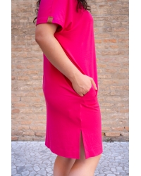Kleid Saja Reversible Magenta - Viskose EcoVero™