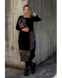 Kleid Tara Black Yala - Bio-Baumwolle