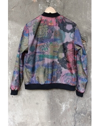 Bomberjacke Oversize Floral Softshell - M/L