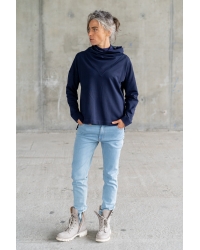 Sweatshirt Wrap Navy Yala Mini