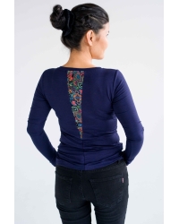 Bluse Amal Navy Yala Mini - Viskose EcoVero™