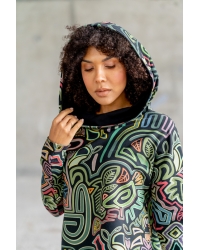 Hoodie Hug Me Light Selva - Bio-Baumwolle