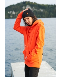 Hoodie Goa Zip Orange Harmony - Fairtrade Cotton