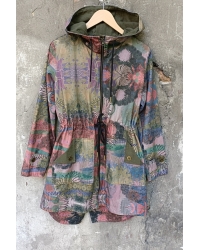 Jacke Parka Floral - Onesize