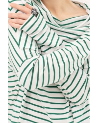 Bluse Minimal Stripes Green from Fairtrade Cotton