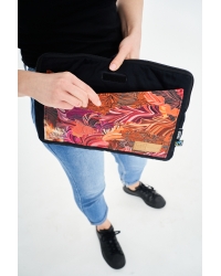 Laptoptasche Meru Fuego aus Fairtrade-Baumwolle