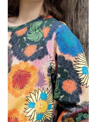 Sweatshirt Benu 2.0 Acid Flowers