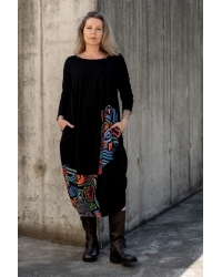 Kleid Tara Black Yala - Bio-Baumwolle