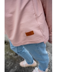 Sweatshirt Wrap Powder Pink