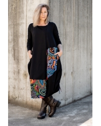 Kleid Tara Black Yala - Bio-Baumwolle