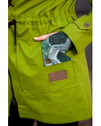 Jacke Parka Basil Avocado