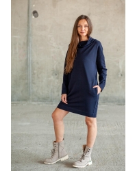 Tunika Wrap Navy Yala Mini