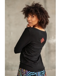 Bluse Papaya Black - Viskose EcoVero™