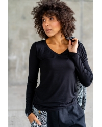 Bluse Amal Black Seguro - Viskose EcoVero™