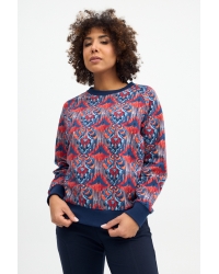 Sweatshirt Benu Manta - Bio-Baumwolle