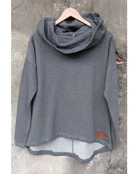 Hoodie Hug Me Grey Fairtrade Cotton - XS/S