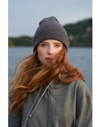 Mütze Peak Knit Stone - Fairtrade Cotton