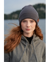 Mütze Peak Knit Stone - Fairtrade Cotton