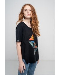 T-shirt Eila Black - Fairtrade Cotton