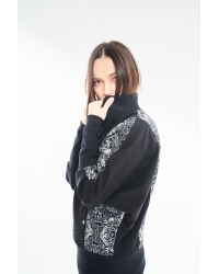 Sweatshirt Okami Black Medina - Bio-Baumwolle