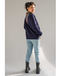 Sweatshirt Wrap Navy Yala Mini