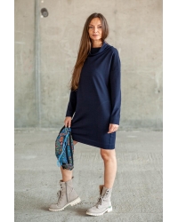 Tunika Wrap Navy Yala Mini