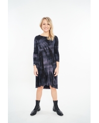 Kleid Kraska Black Stains - Viskose EcoVero™